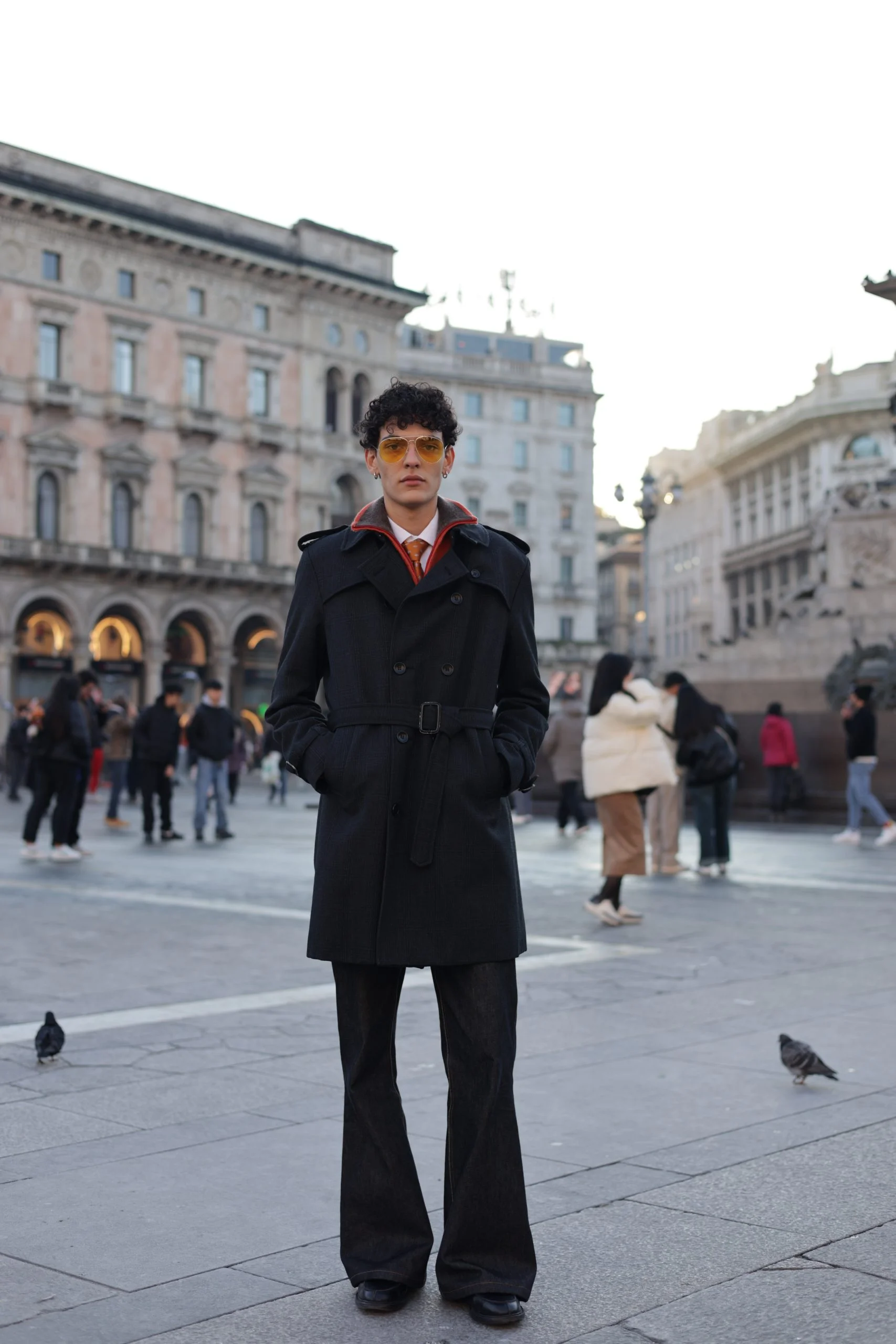 Lifestyle street photography — candid moment in Italian city life by Adnane Vision